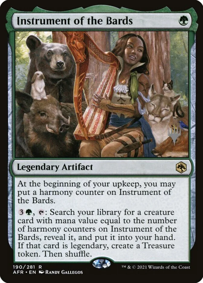 Instrument of the Bards <planeswalker stamp> [AFR]