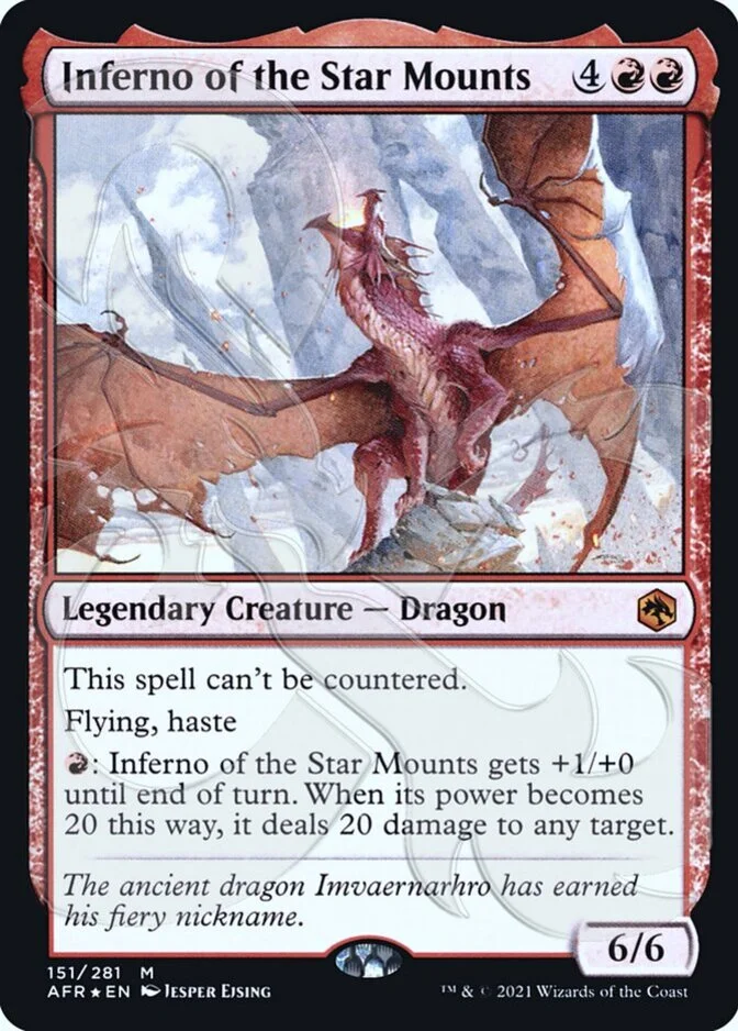 Inferno of the Star Mounts <ampersand> [AFR] (F)