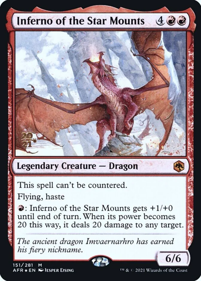 Inferno of the Star Mounts <prerelease> [AFR] (F)