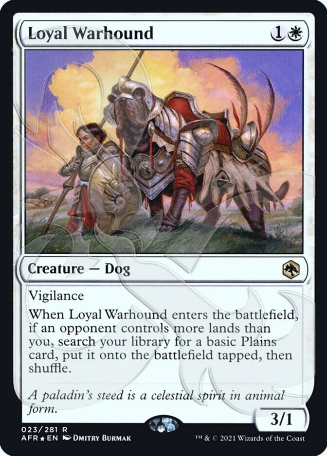 Loyal Warhound <ampersand> [AFR] (F)