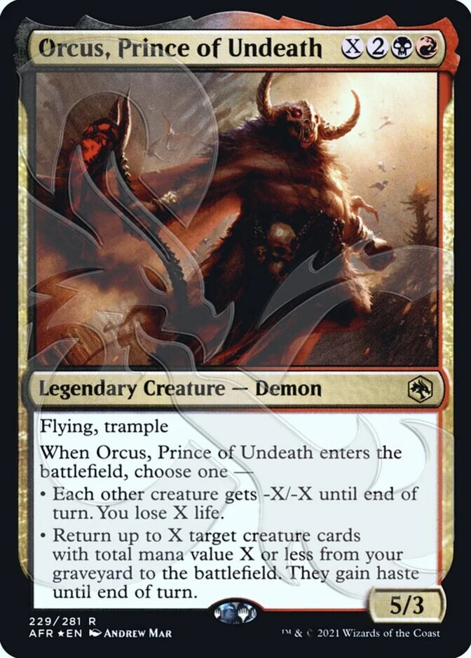 Orcus, Prince of Undeath <ampersand> [AFR] (F)