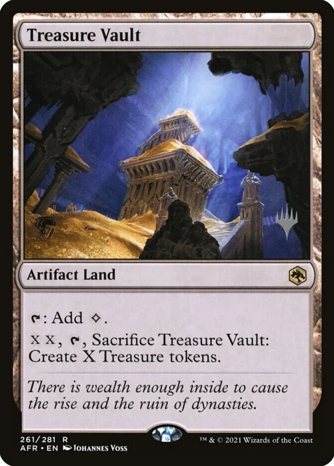 Treasure Vault <planeswalker stamp> [AFR] (F)