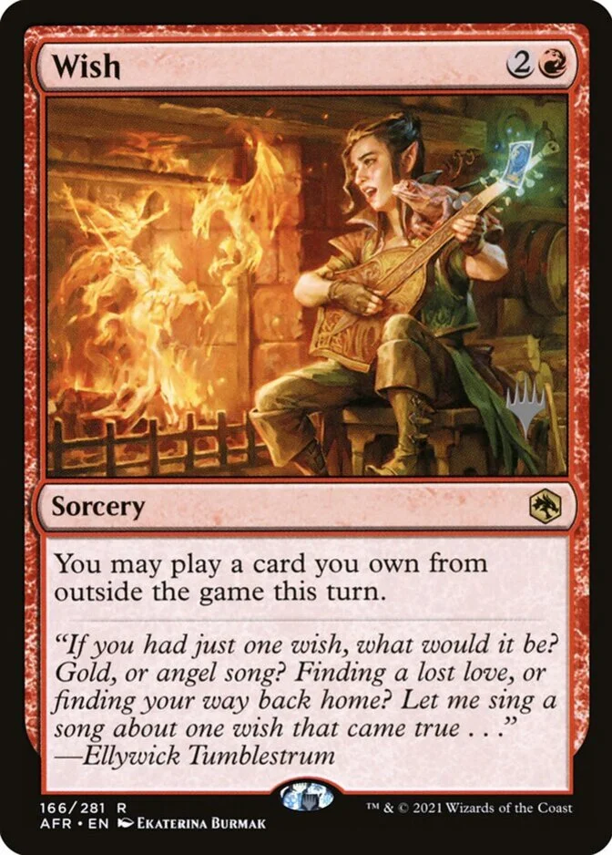 Wish <planeswalker stamp> [AFR]