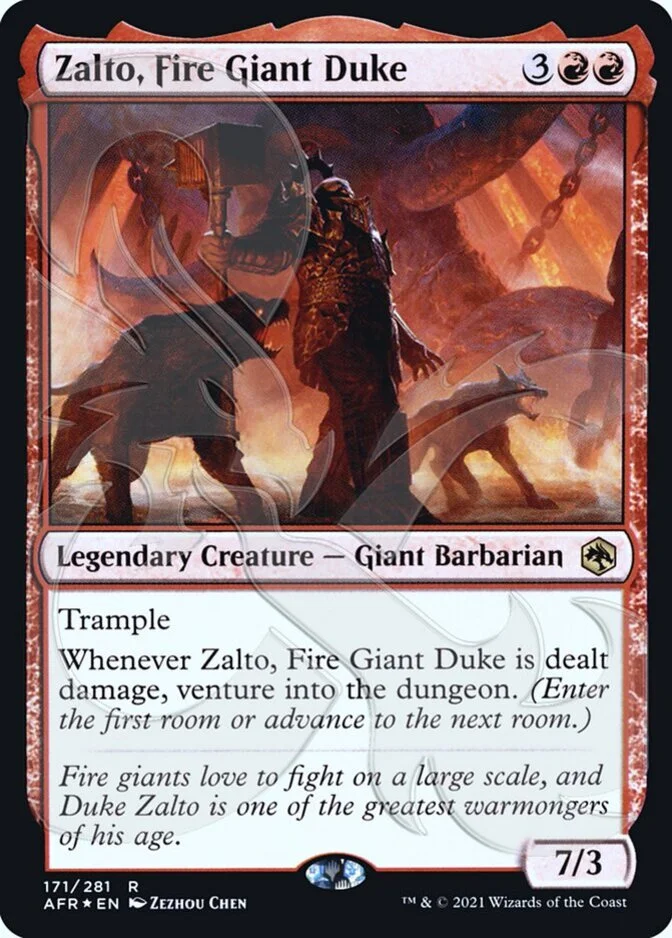 Zalto, Fire Giant Duke <ampersand> [AFR] (F)