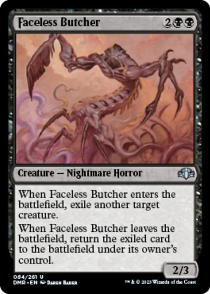 Faceless Butcher [DMR] (F)