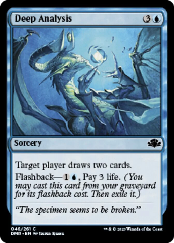 Deep Analysis [DMR] (F)