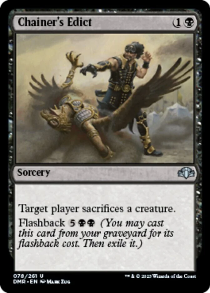 Chainer's Edict [DMR] (F)