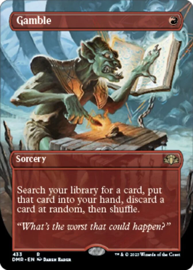 Gamble <borderless> [DMR] (F)