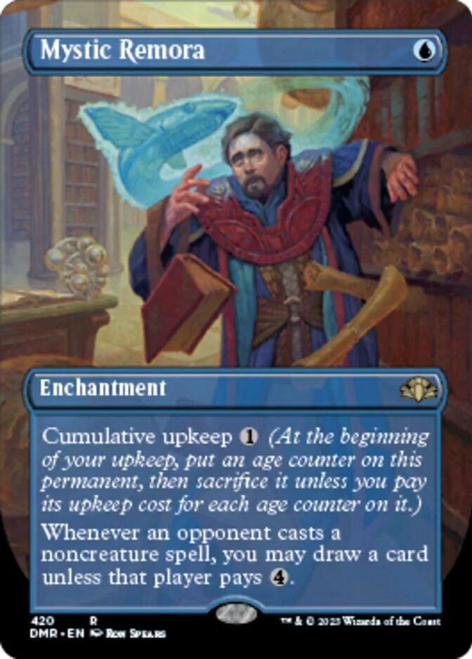 Mystic Remora <borderless> [DMR] (F)