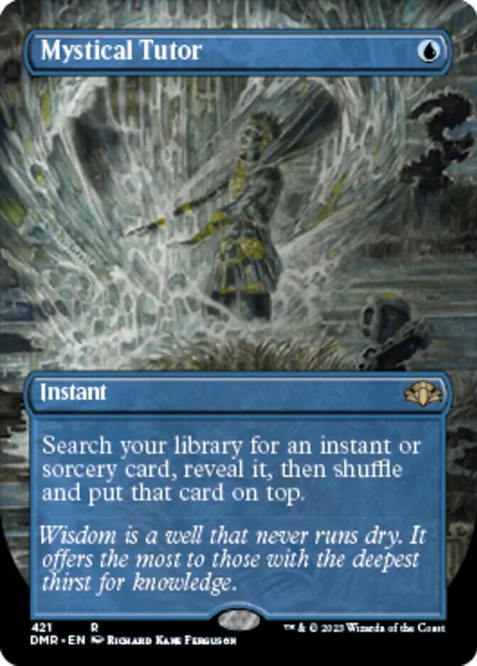 Mystical Tutor <borderless> [DMR] (F)