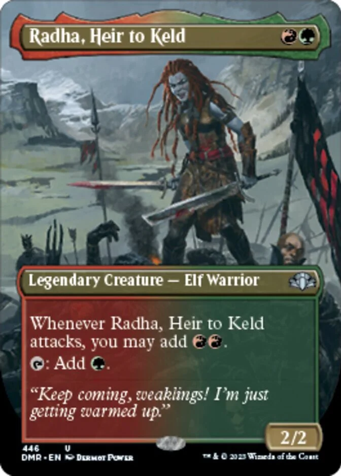 Radha, Heir to Keld <borderless> [DMR] (F)