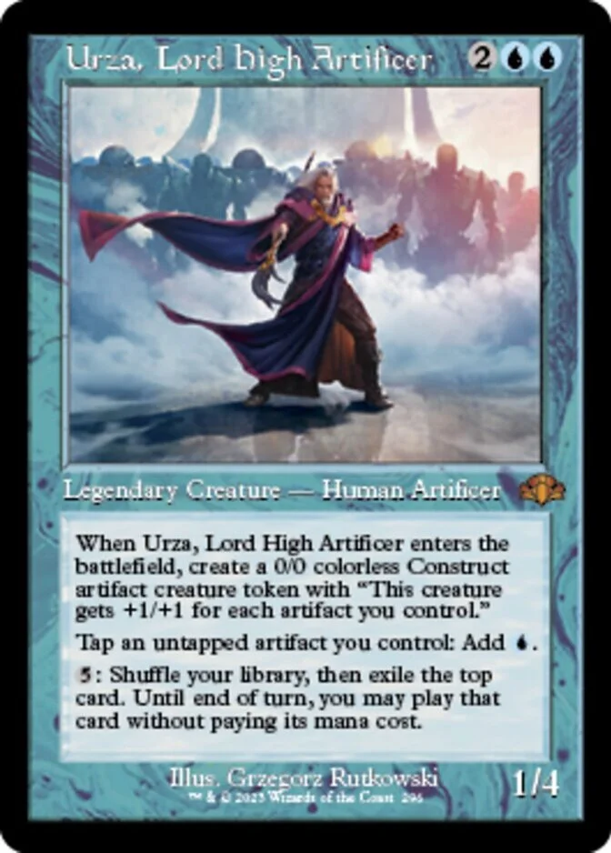 Urza, Lord High Artificer <retro> [DMR] (F)