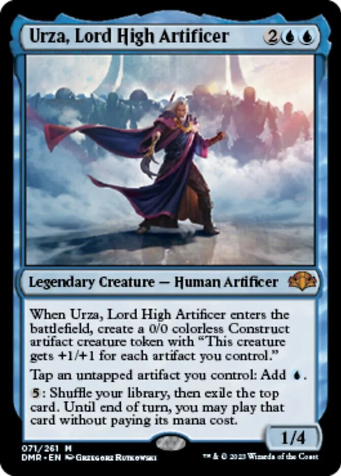 Urza, Lord High Artificer [DMR] (F)