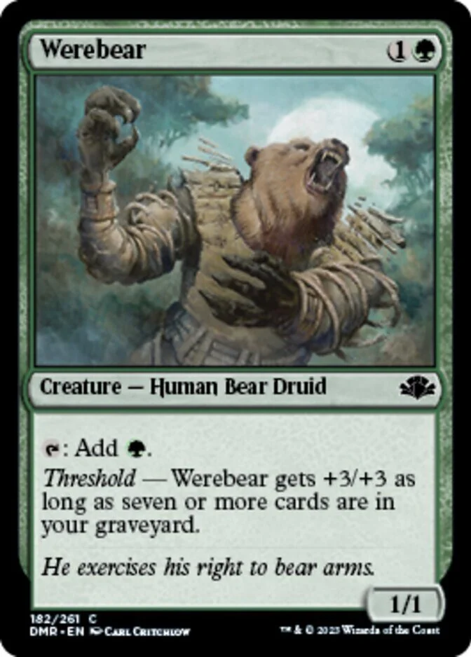 Werebear [DMR] (F)
