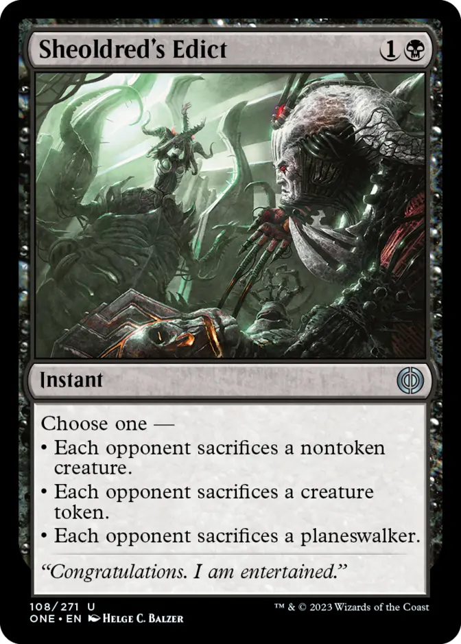 Sheoldred's Edict [ONE]