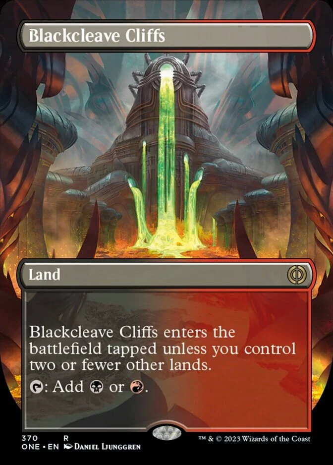 Blackcleave Cliffs <borderless> [ONE]