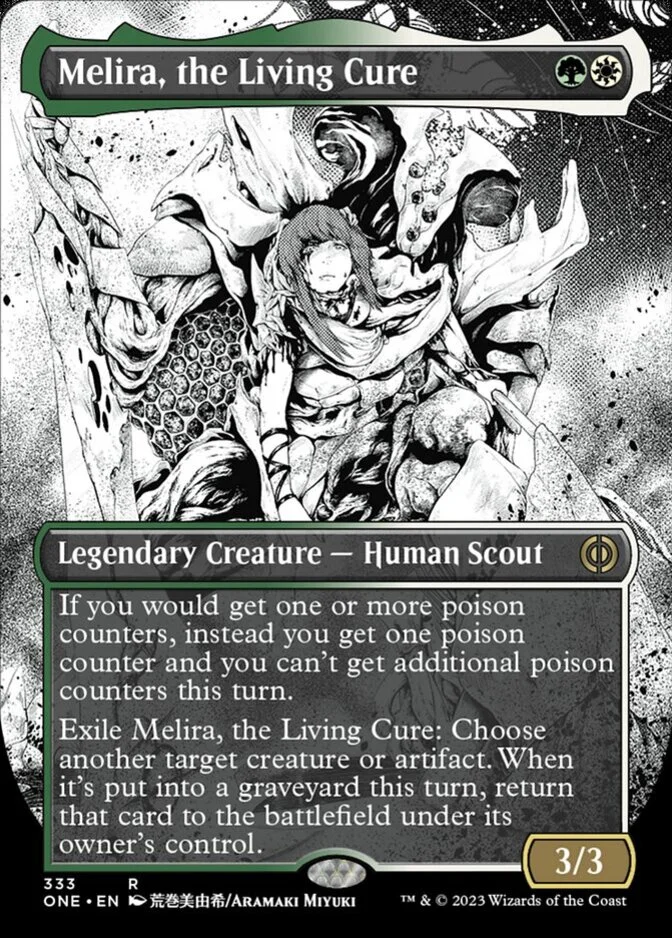Melira, the Living Cure <borderless> [ONE]