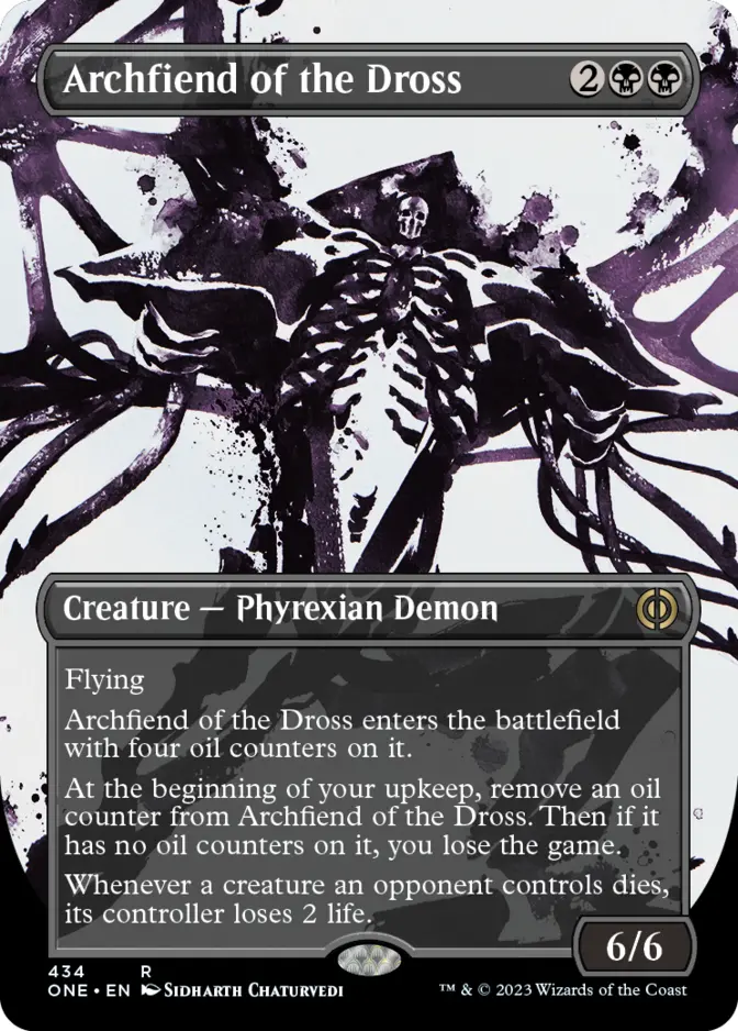 Archfiend of the Dross <showcase - Step and Compleat Foil> [ONE]