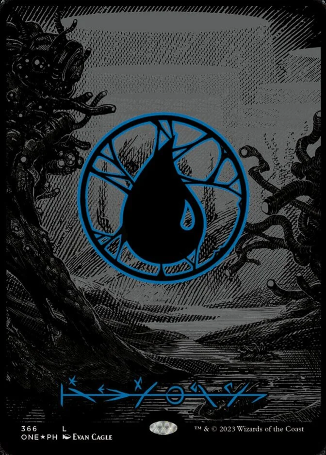 Island <oil slick> [ONE]