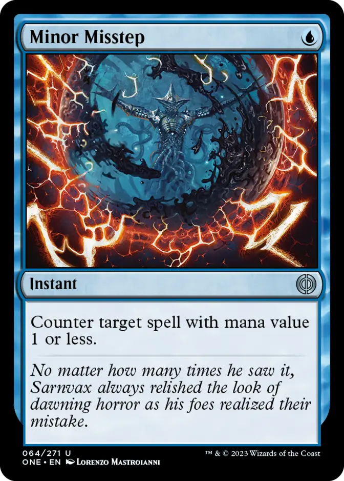 Minor Misstep [ONE]