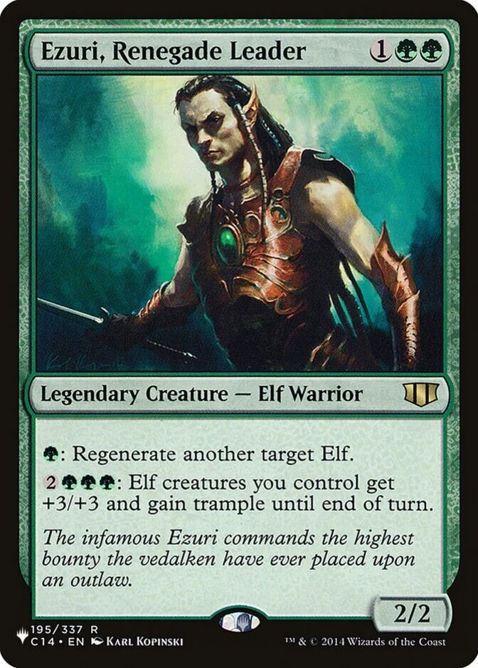 Ezuri, Renegade Leader [PLIST]
