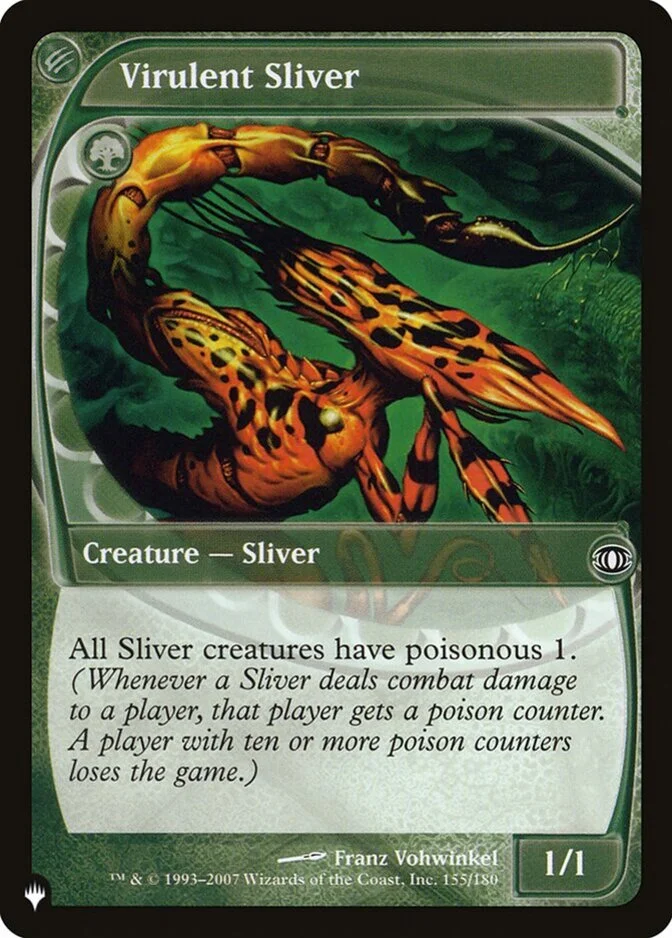 Virulent Sliver [PLIST]