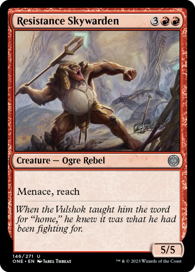 Resistance Skywarden [ONE]