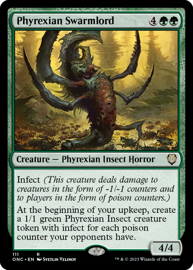 Phyrexian Swarmlord [ONC]