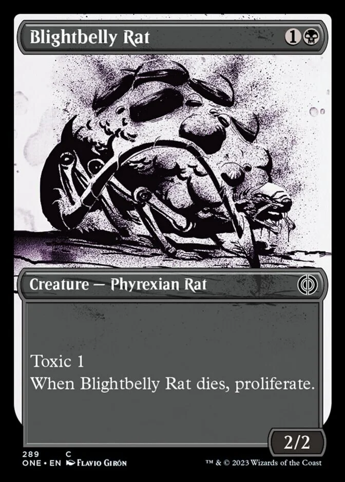 Blightbelly Rat <showcase> [ONE]