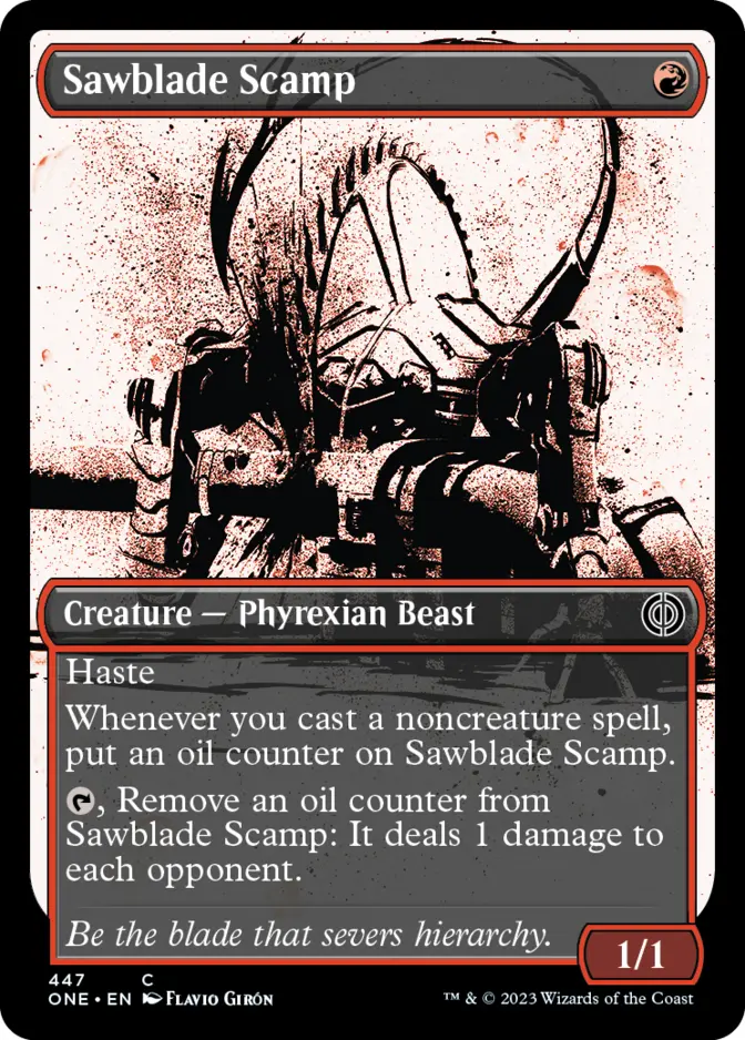 Sawblade Scamp <showcase - Step and Compleat Foil> [ONE]