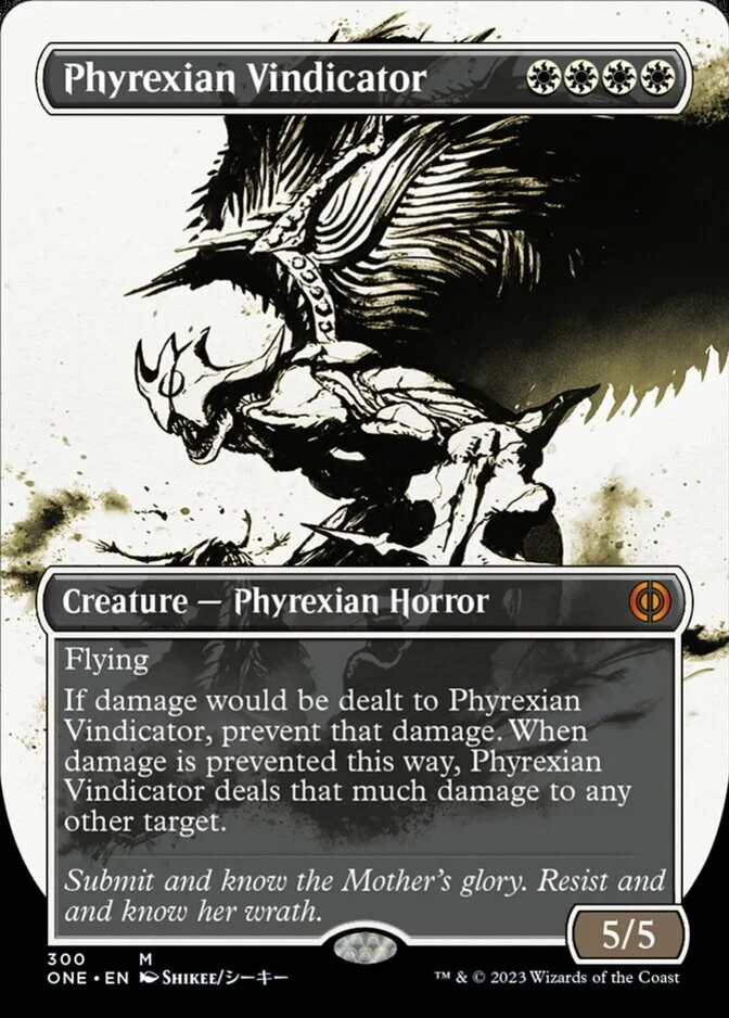 Phyrexian Vindicator <showcase> [ONE]