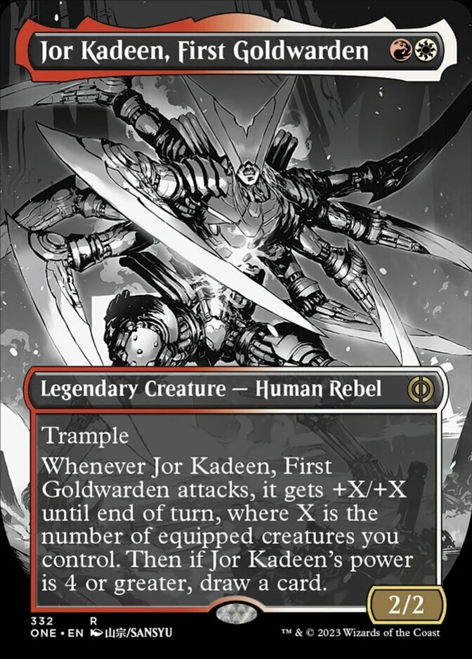 Jor Kadeen, First Goldwarden <borderless> [ONE] (F)
