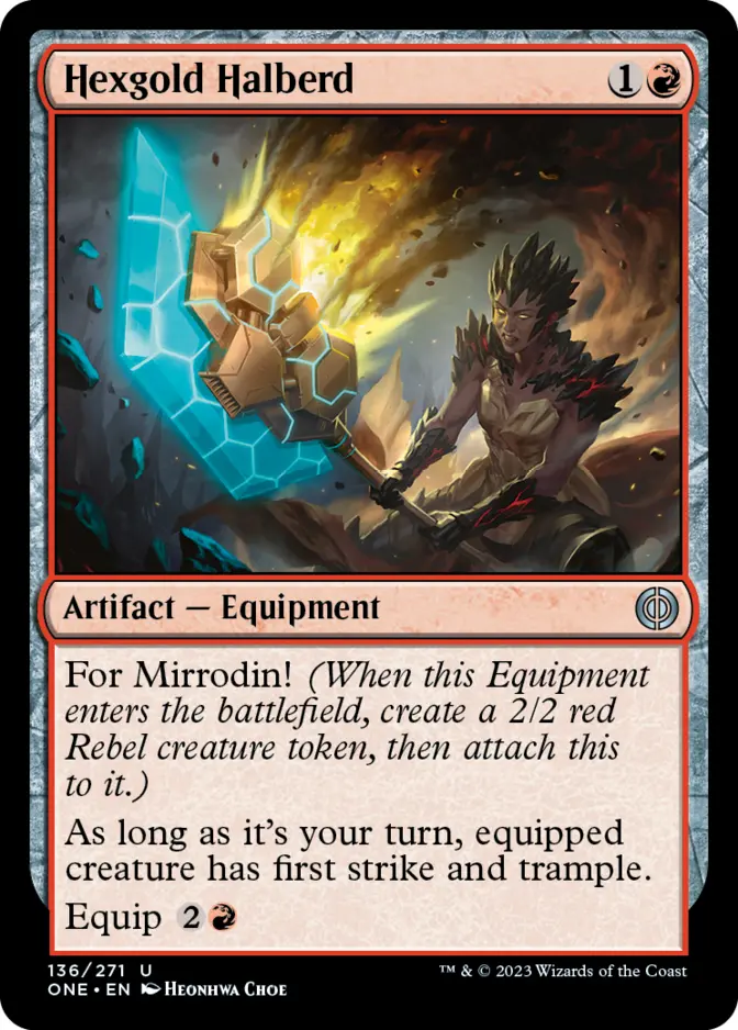 Hexgold Halberd [ONE] (F)