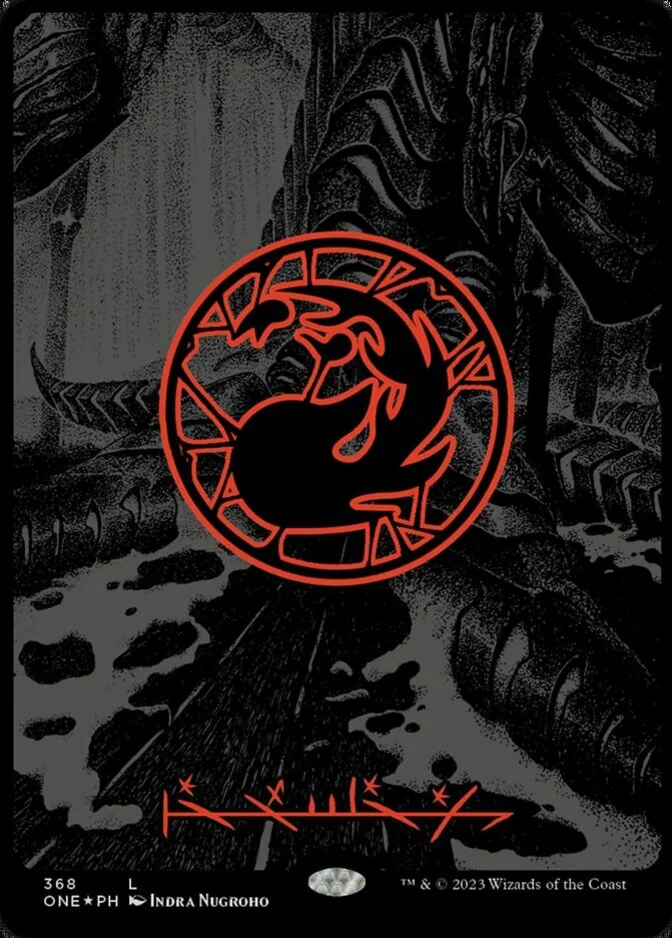 Mountain <oil slick> [ONE] (F)