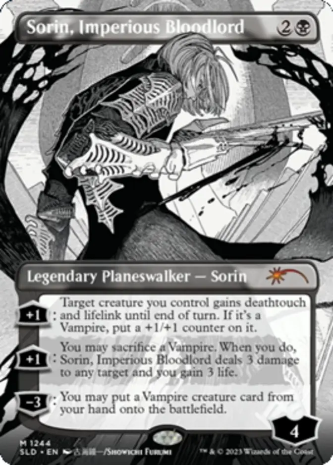 Sorin, Imperious Bloodlord <More Borderless Planeswalkers> [SLD]