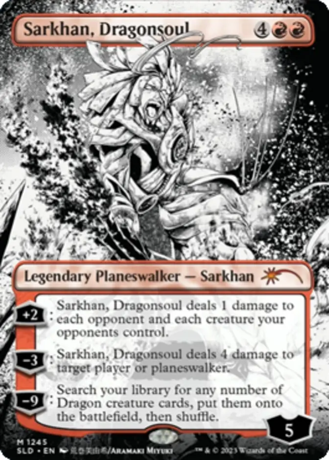 Sarkhan, Dragonsoul <More Borderless Planeswalkers> [SLD]