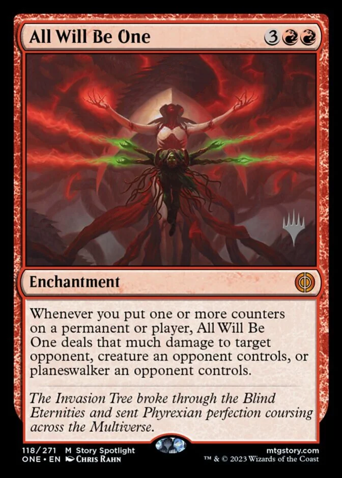 All Will Be One <planeswalker stamp> [ONE]