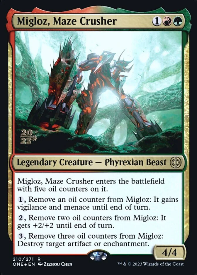Migloz, Maze Crusher <prerelease> [ONE] (F)