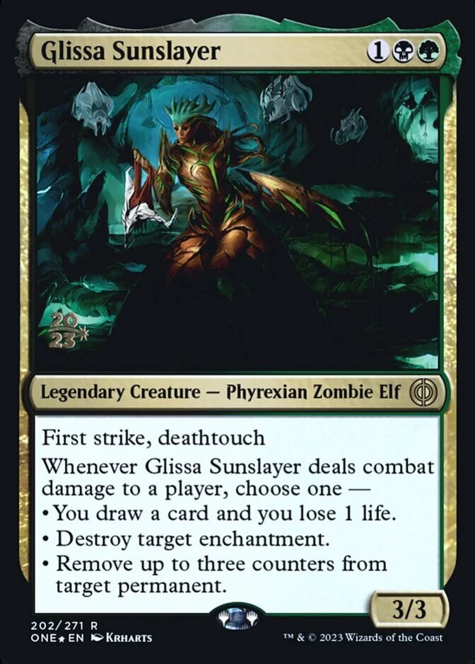 Glissa Sunslayer <prerelease> [ONE] (F)