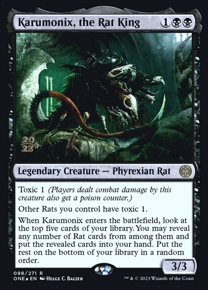 Karumonix, the Rat King <prerelease> [ONE] (F)
