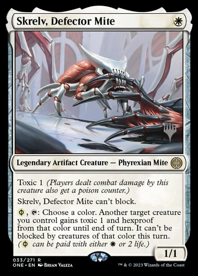 Skrelv, Defector Mite <planeswalker stamp> [ONE] (F)
