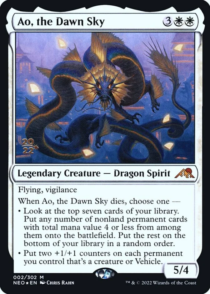 Ao, the Dawn Sky <prerelease> [NEO] (F)