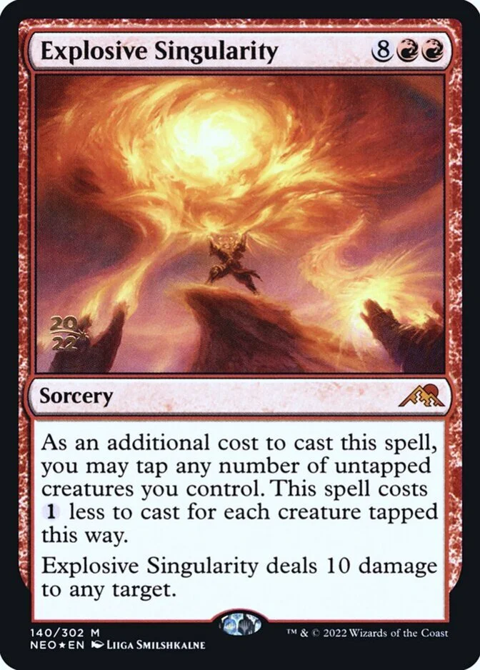 Explosive Singularity <prerelease> [NEO] (F)