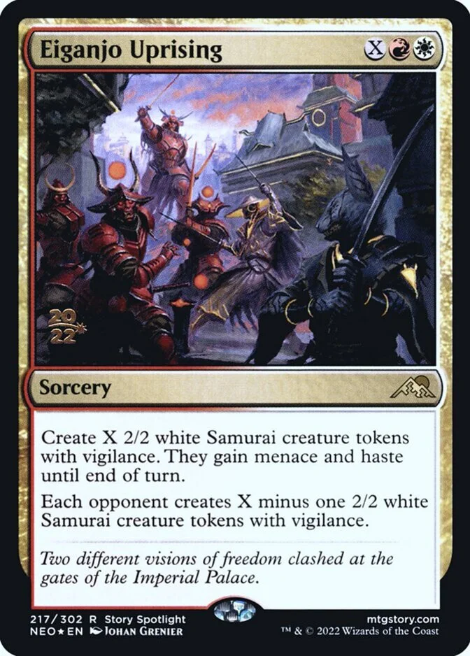Eiganjo Uprising <prerelease> [NEO] (F)
