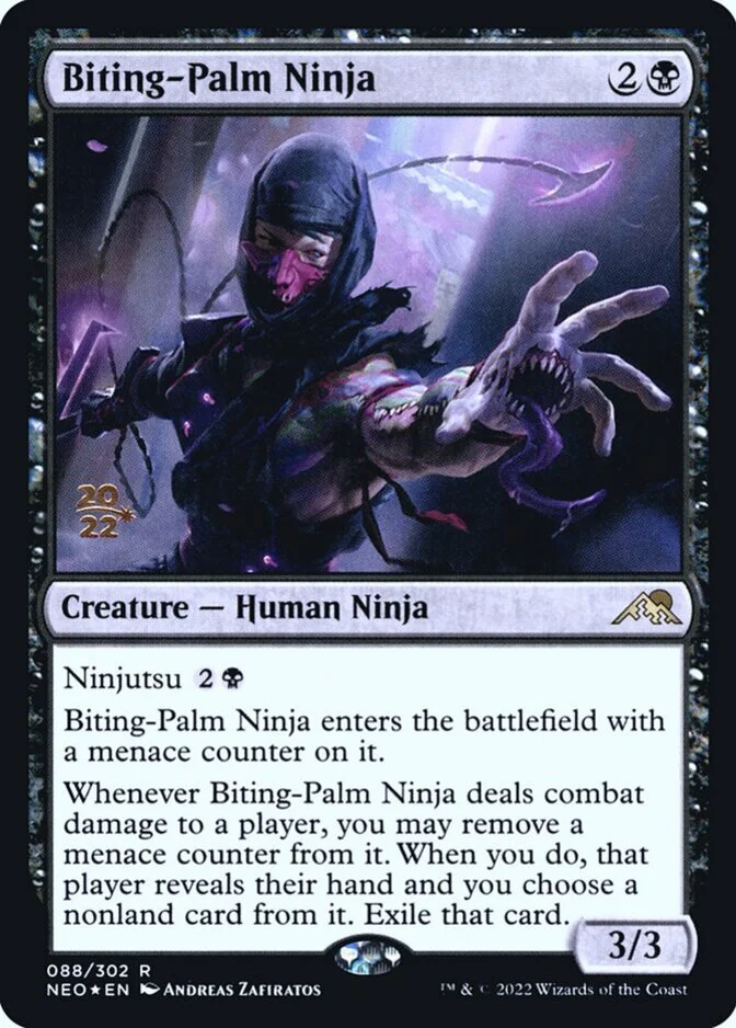 Biting-Palm Ninja <prerelease> [NEO] (F)