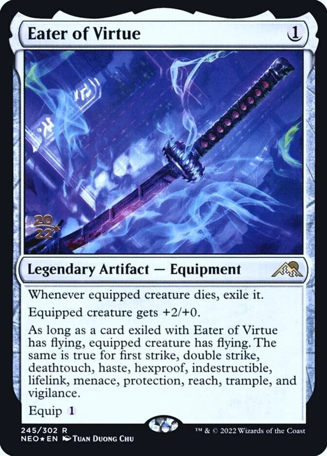 Eater of Virtue <prerelease> [NEO] (F)