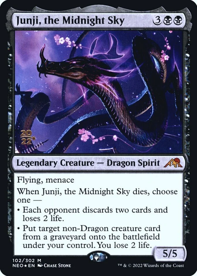 Junji, the Midnight Sky <prerelease> [NEO] (F)