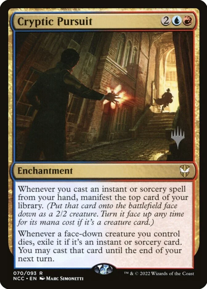 Cryptic Pursuit <planeswalker stamp> [NCC] (F)