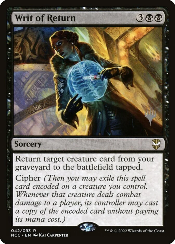 Writ of Return <planeswalker stamp> [NCC] (F)