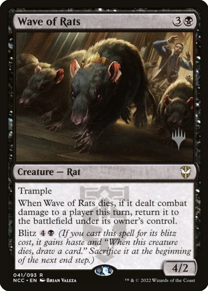 Wave of Rats <planeswalker stamp> [NCC] (F)